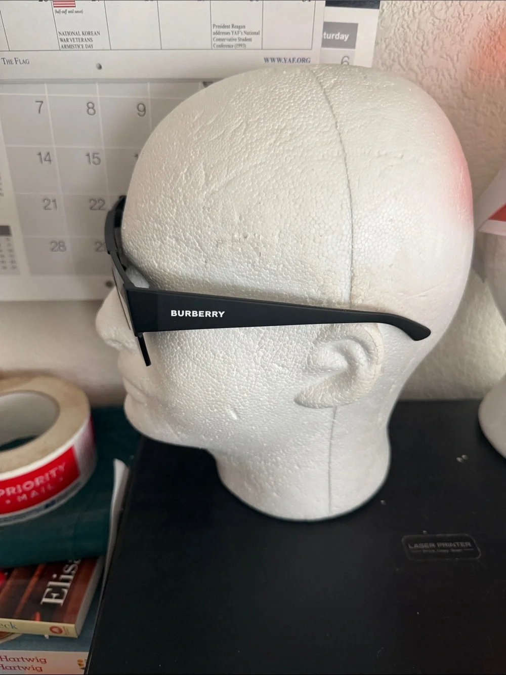 Burberry Black b4291 Oversized matte blk Sunglasses